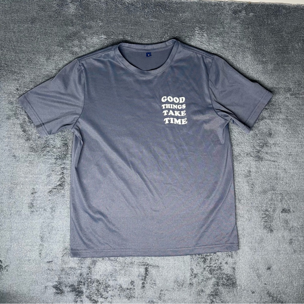 Good Things Take Time Graphic Tee – Mental Health Positivity Affirmation Shirt